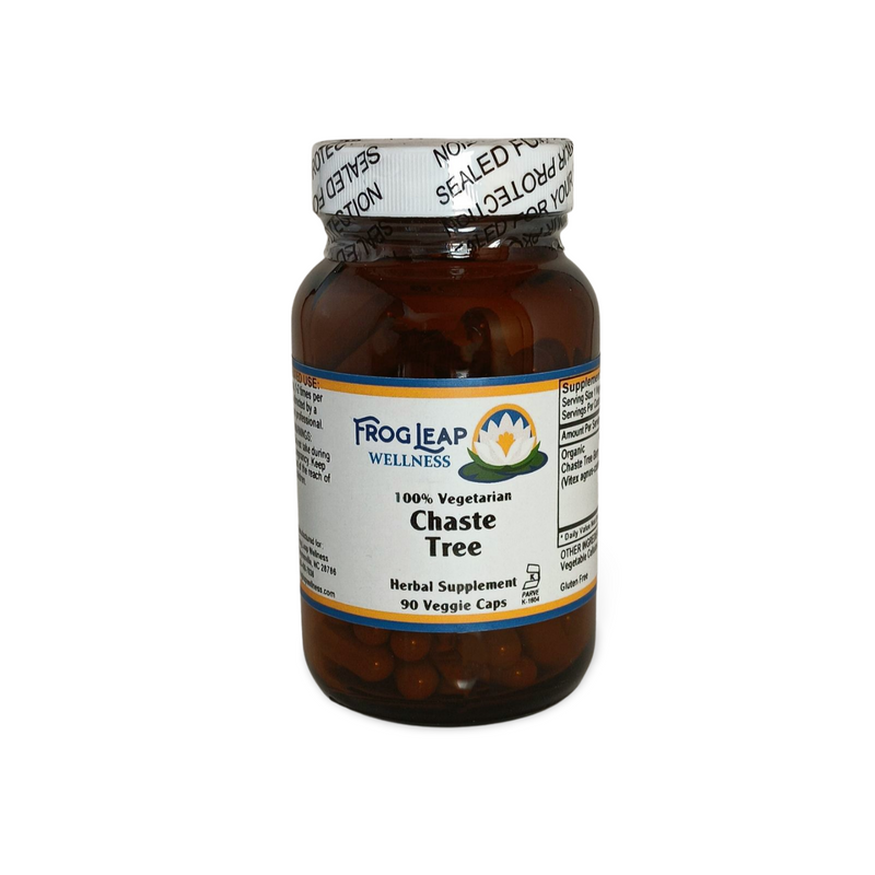 Frog Leap Wellness Chaste Tree Capsules - Organic - 90vcaps