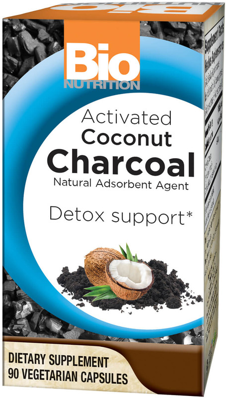 BioNutrition Activated Charcoal-520mg, 90caps