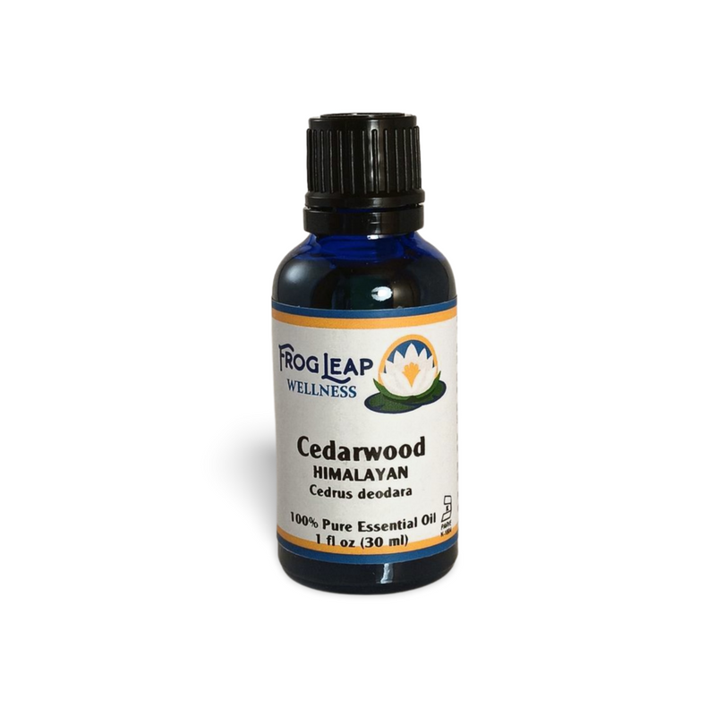 Frog Leap Wellness Cedarwood Essential Oil, 1oz