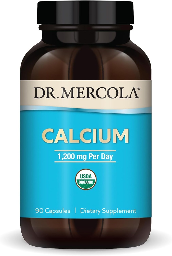 Dr Mercola Calcium - Organic, 90caps