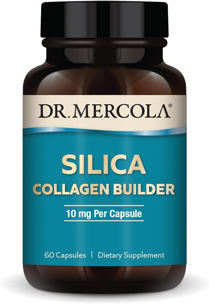 Dr Mercola Silica Collagen Builder, 60caps