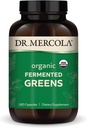 Dr Mercola Fermented Greens - Organic, 180caps