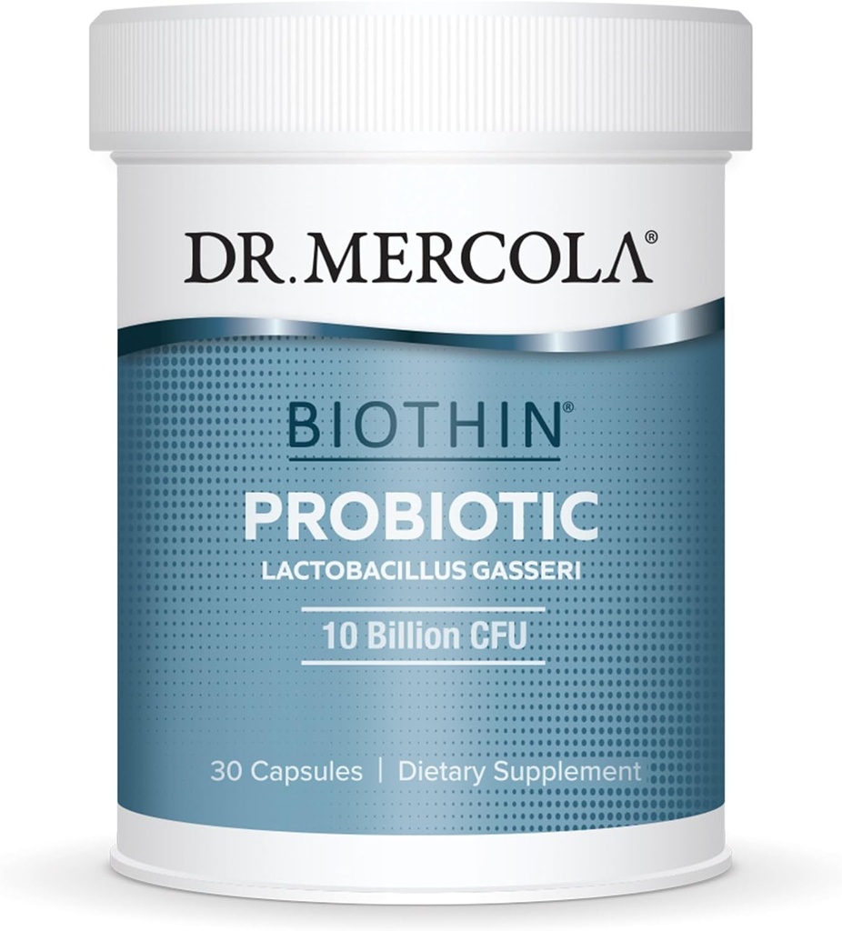 Dr Mercola Biothin Probiotic, 10billion CFU, 30caps