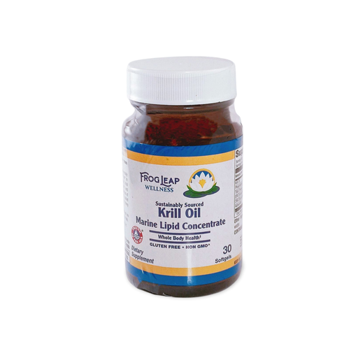 [173] Frog Leap Wellness Krill Oil - 600mg Sustainably Sourced, 30sgels