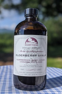 [33406] Darby Farms Immune Support Elderberry Syrup, 16oz