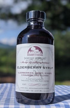 [31406] Darby Farms Immune Support Elderberry Syrup, 8oz