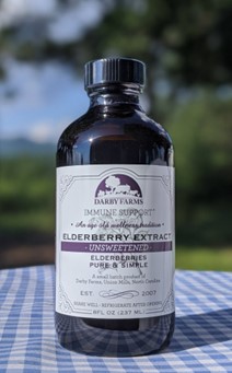 [29306] Darby Farms Immune Support Elderberry Extract, Unsweetened, 8oz