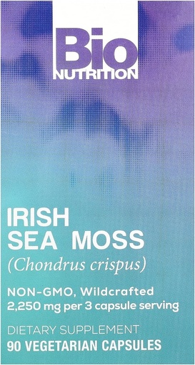 BioNutrition Irish Sea Moss, 90caps