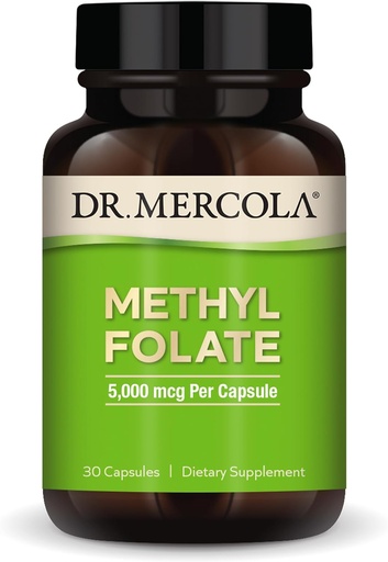 [10240] Dr Mercola Methyl Folate, 5mg, 30caps